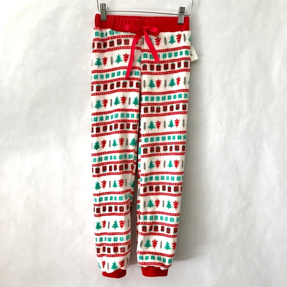 Unicorn Eyelash Sweater Holiday Fleece Pants NWT Girls M 10/12 - Picture 11 of 15